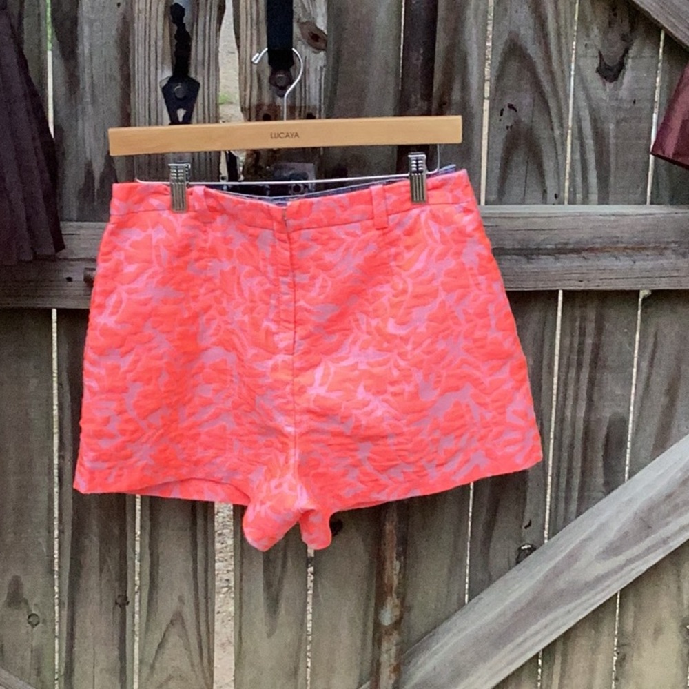 J. Crew Coral Patterned Women's Shorts